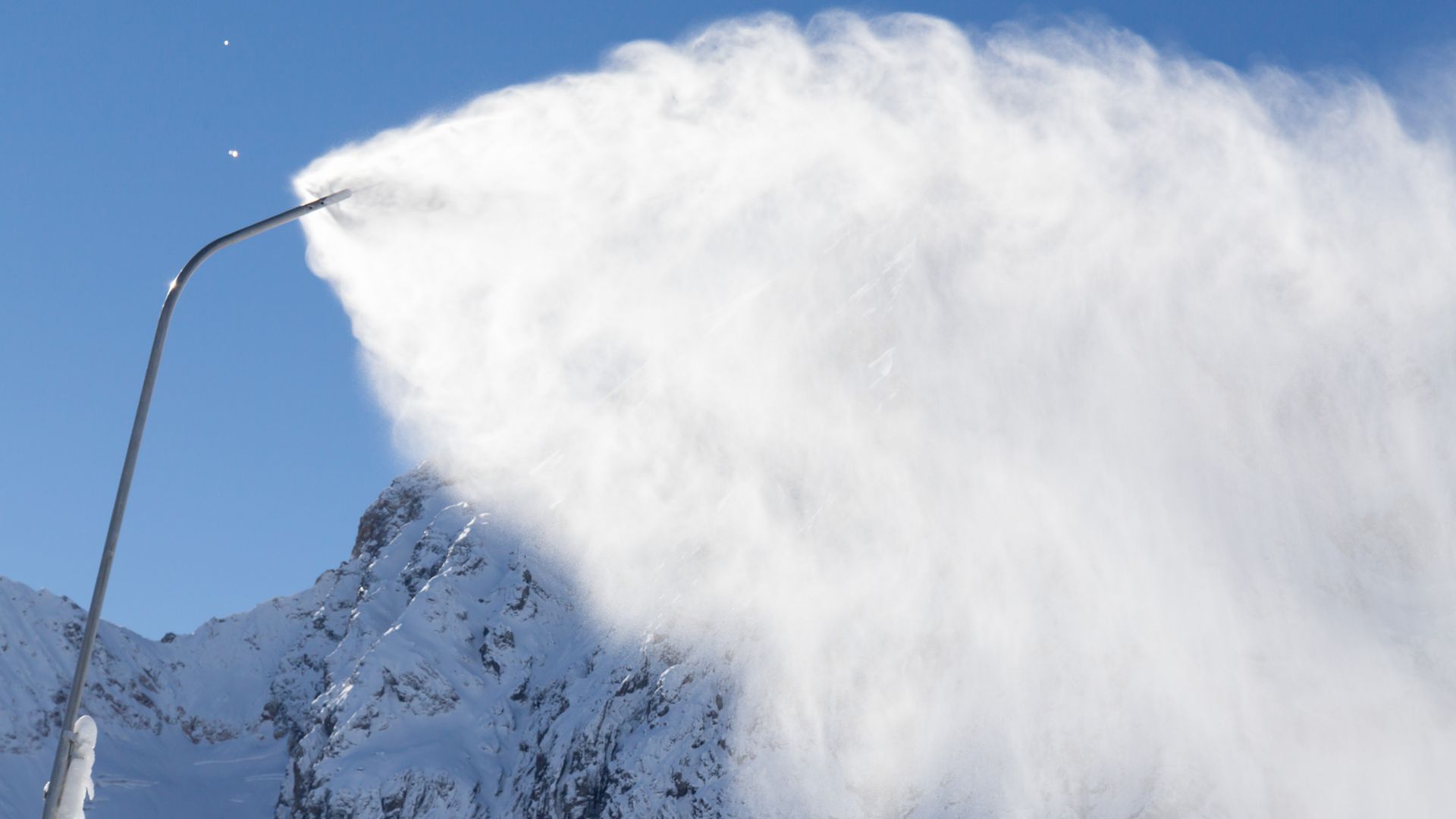 Schneelanzen geschützt von BOLLFILTER