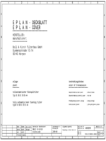 Schaltschrankplan für Steuerung型号2200 für自动过滤器6.18-6.19/6.44