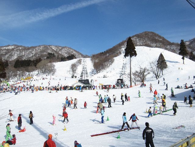 okuibuki滑雪和雪度假村在日本