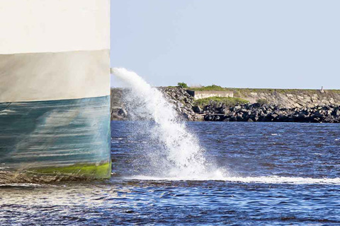 filtração de água de lastro